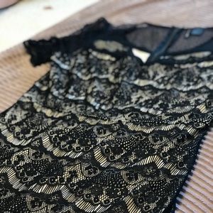 High low MIDI Lace  Dress